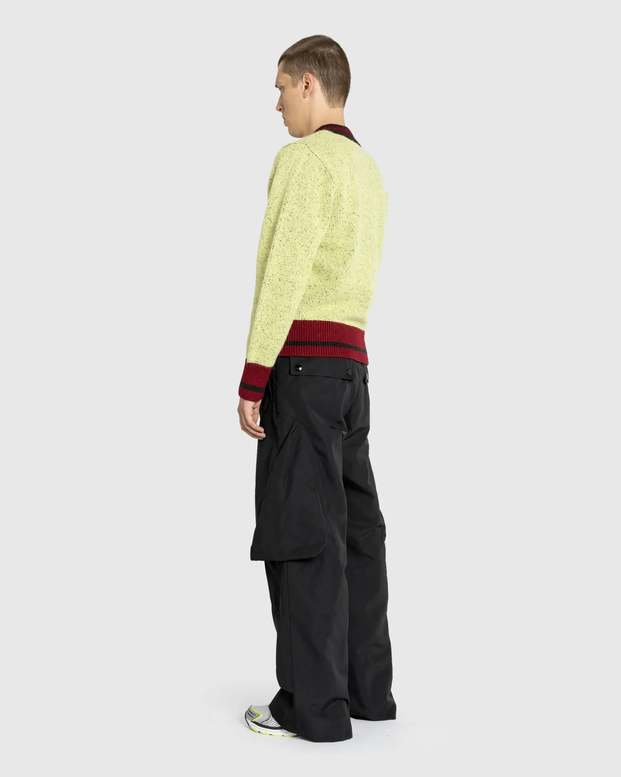 Dries van Noten Moon Sweater Lime- Knitwear