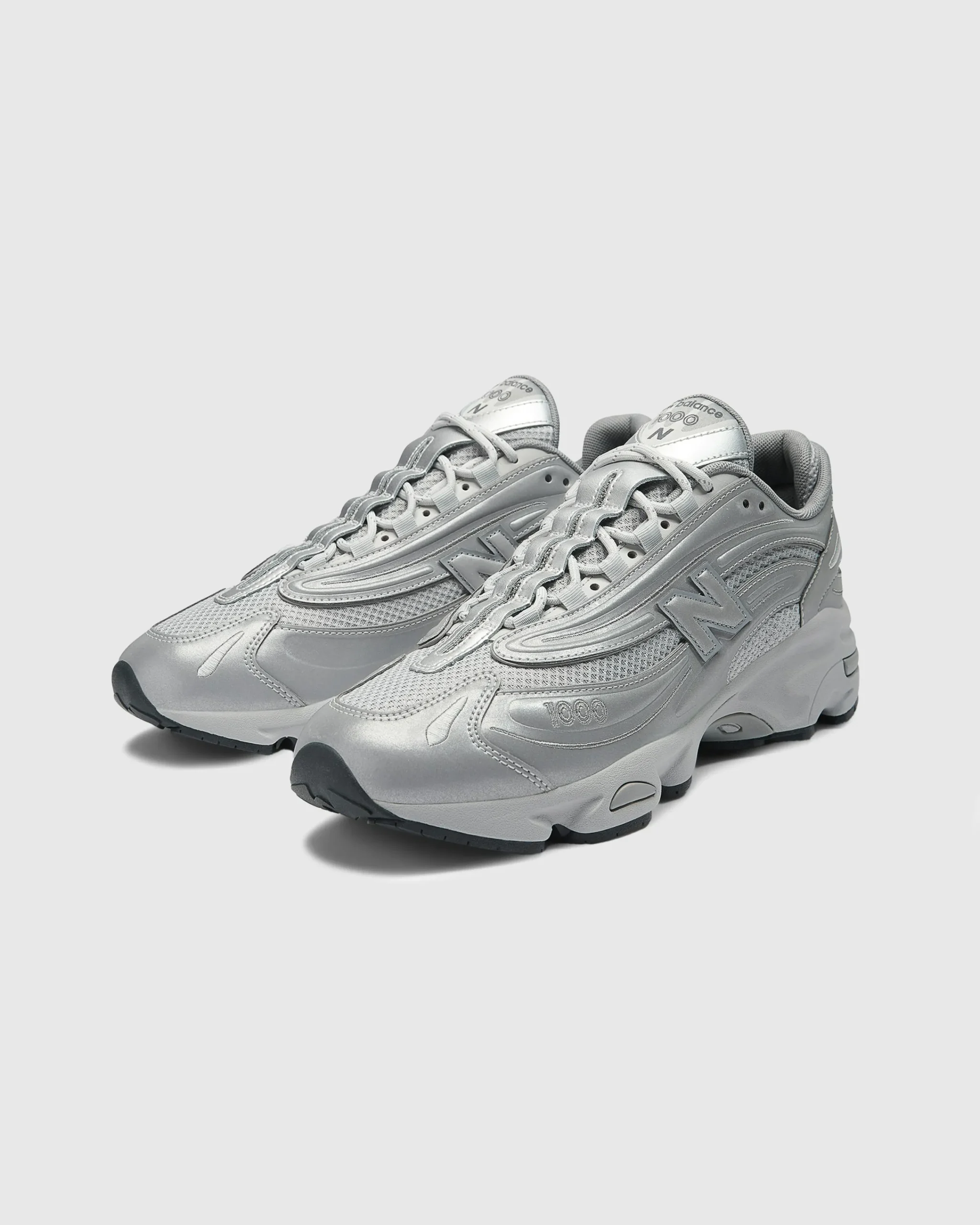 New Balance M1000SL Silver Metallic- Sneakers