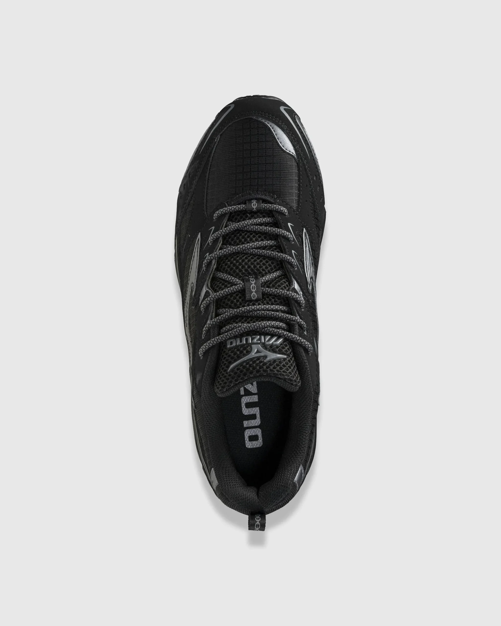 Mizuno MXR Black/Metallic Grey- Sneakers