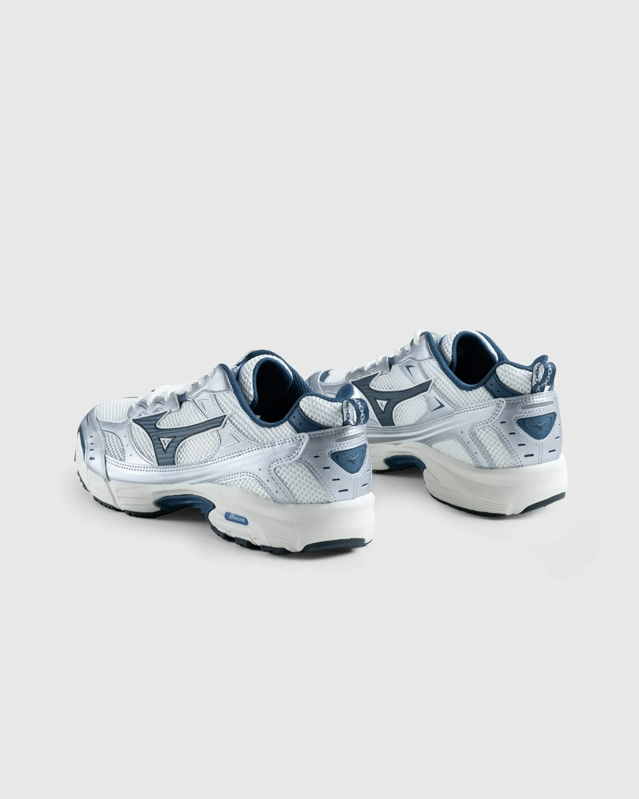 Mizuno MXR Snow White/Majolica Blue/Silver- Sneakers