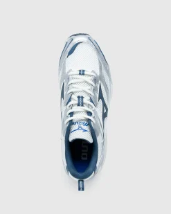 Mizuno MXR Snow White/Majolica Blue/Silver- Sneakers