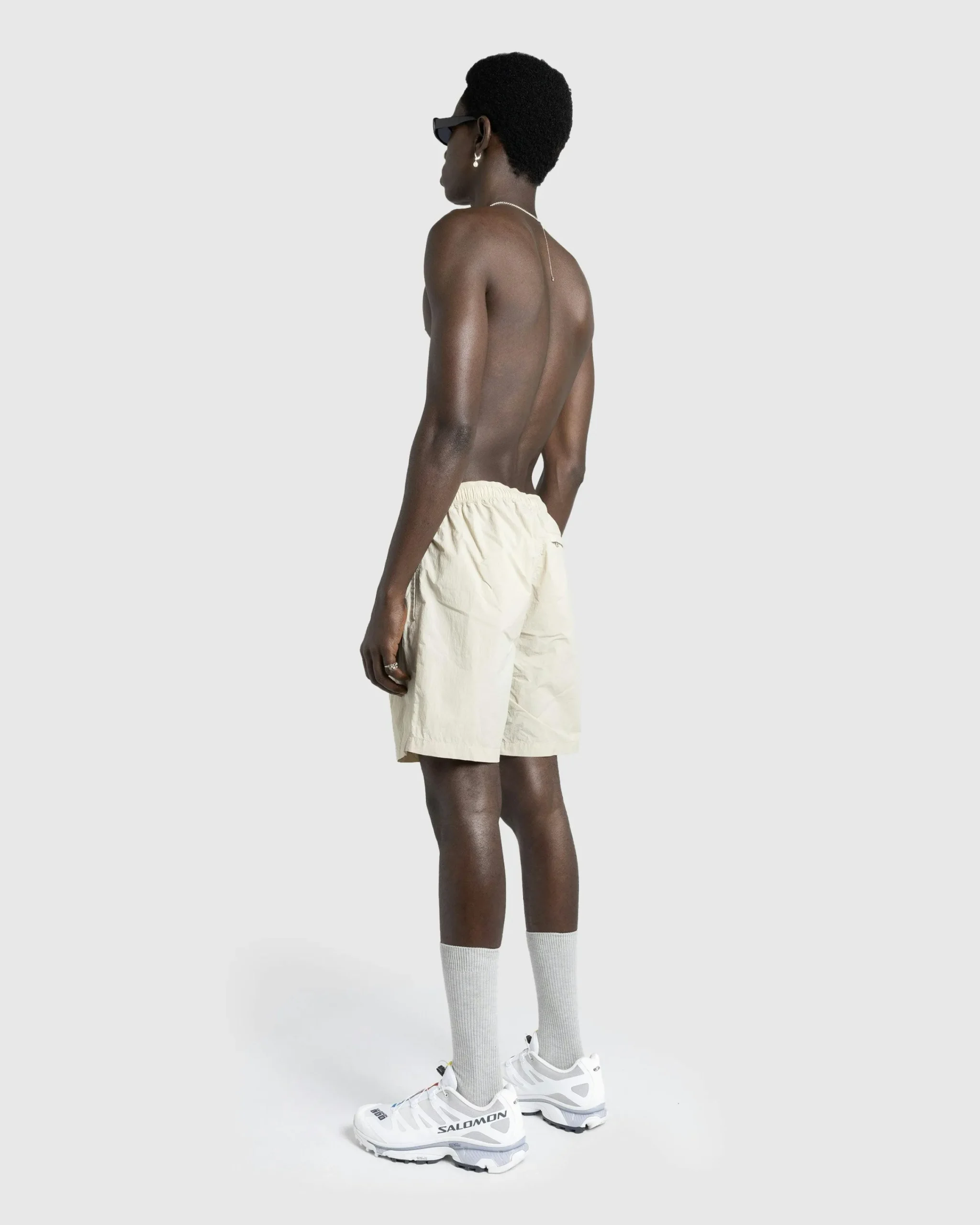 Highsnobiety HS05 Natural Dyed Nylon Shorts- Shorts