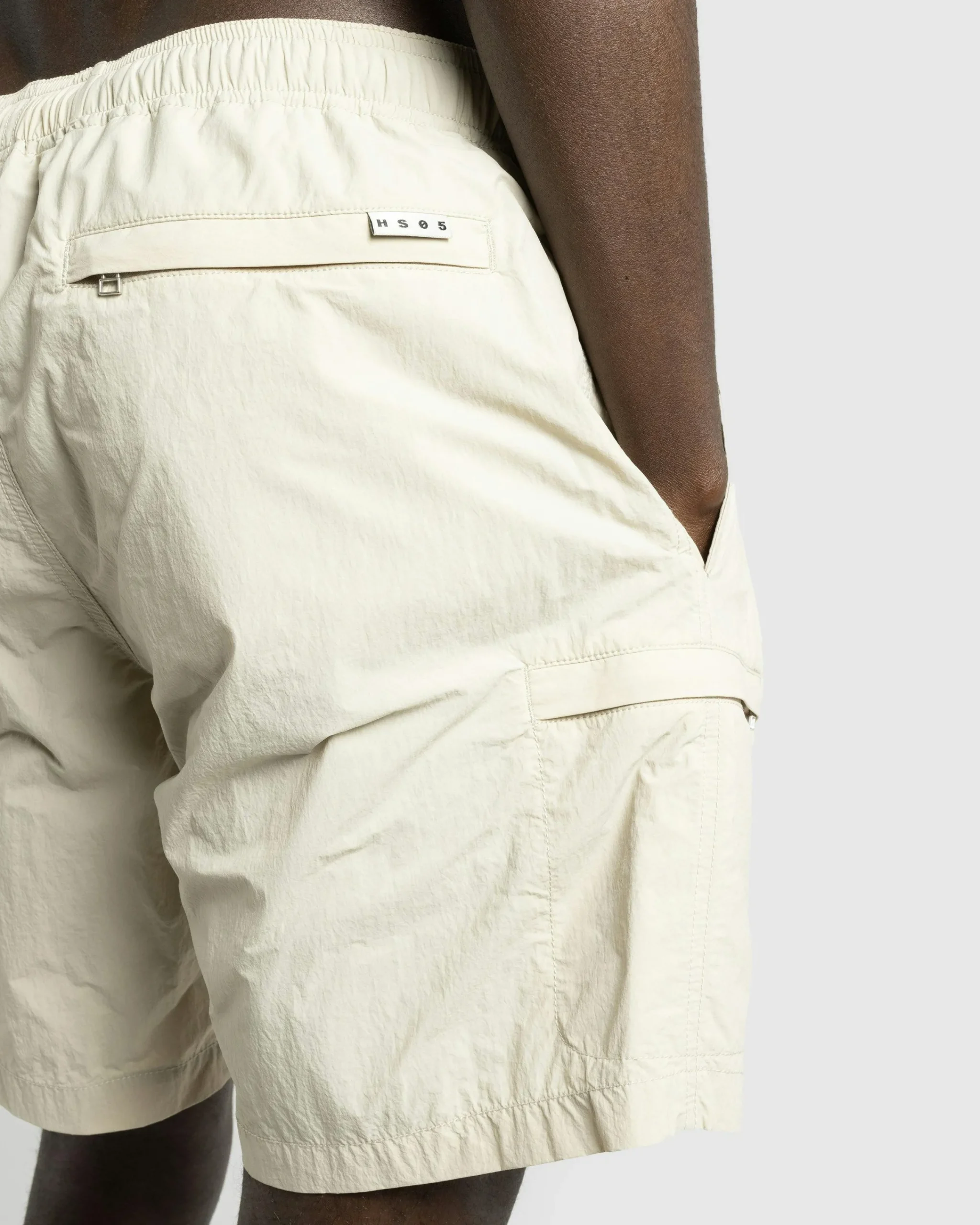 Highsnobiety HS05 Natural Dyed Nylon Shorts- Shorts