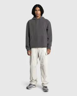 Rier Natural Fleece Hoodie Castlerock- Sweats