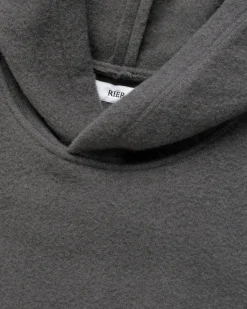 Rier Natural Fleece Hoodie Castlerock- Sweats