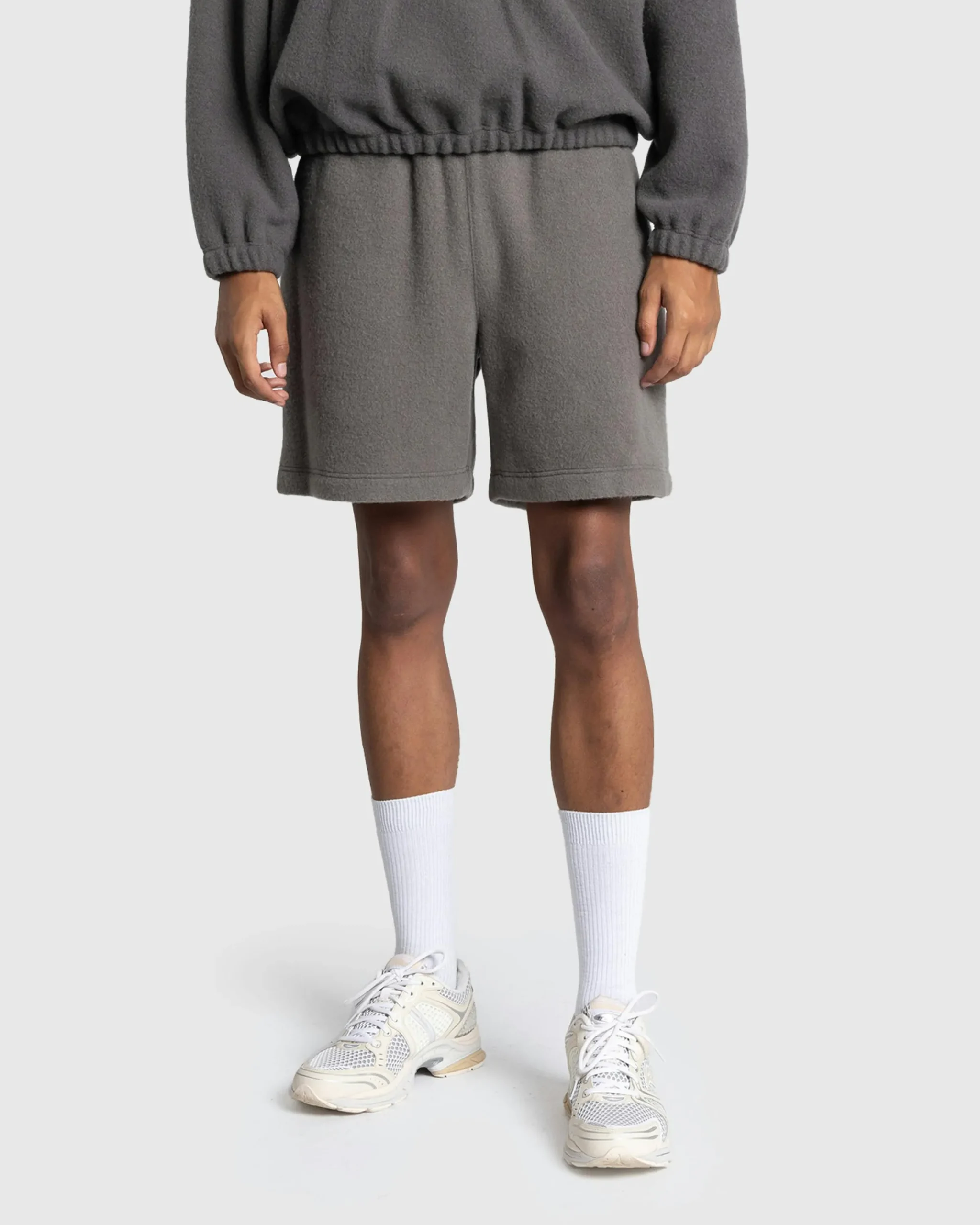 Rier Natural Fleece Shorts Castlerock- Shorts