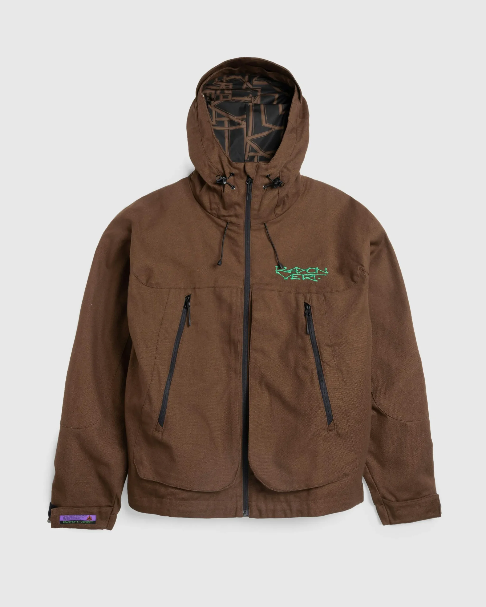 Rayon Vert Nautilus Jacket Bark Brown- Outerwear