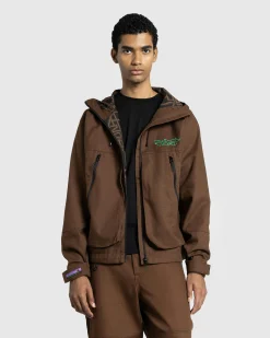 Rayon Vert Nautilus Jacket Bark Brown- Outerwear
