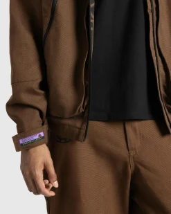 Rayon Vert Nautilus Jacket Bark Brown- Outerwear