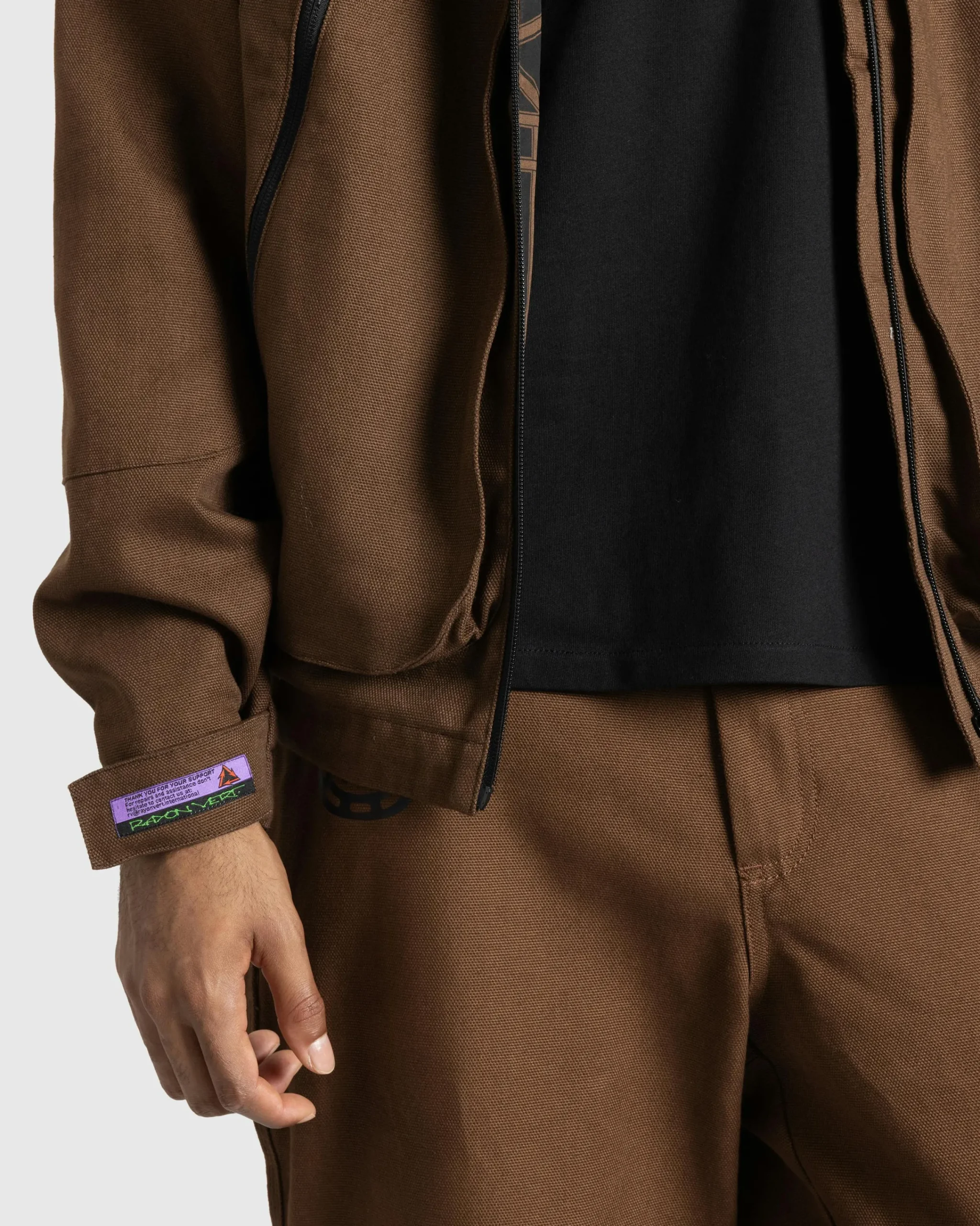Rayon Vert Nautilus Jacket Bark Brown- Outerwear