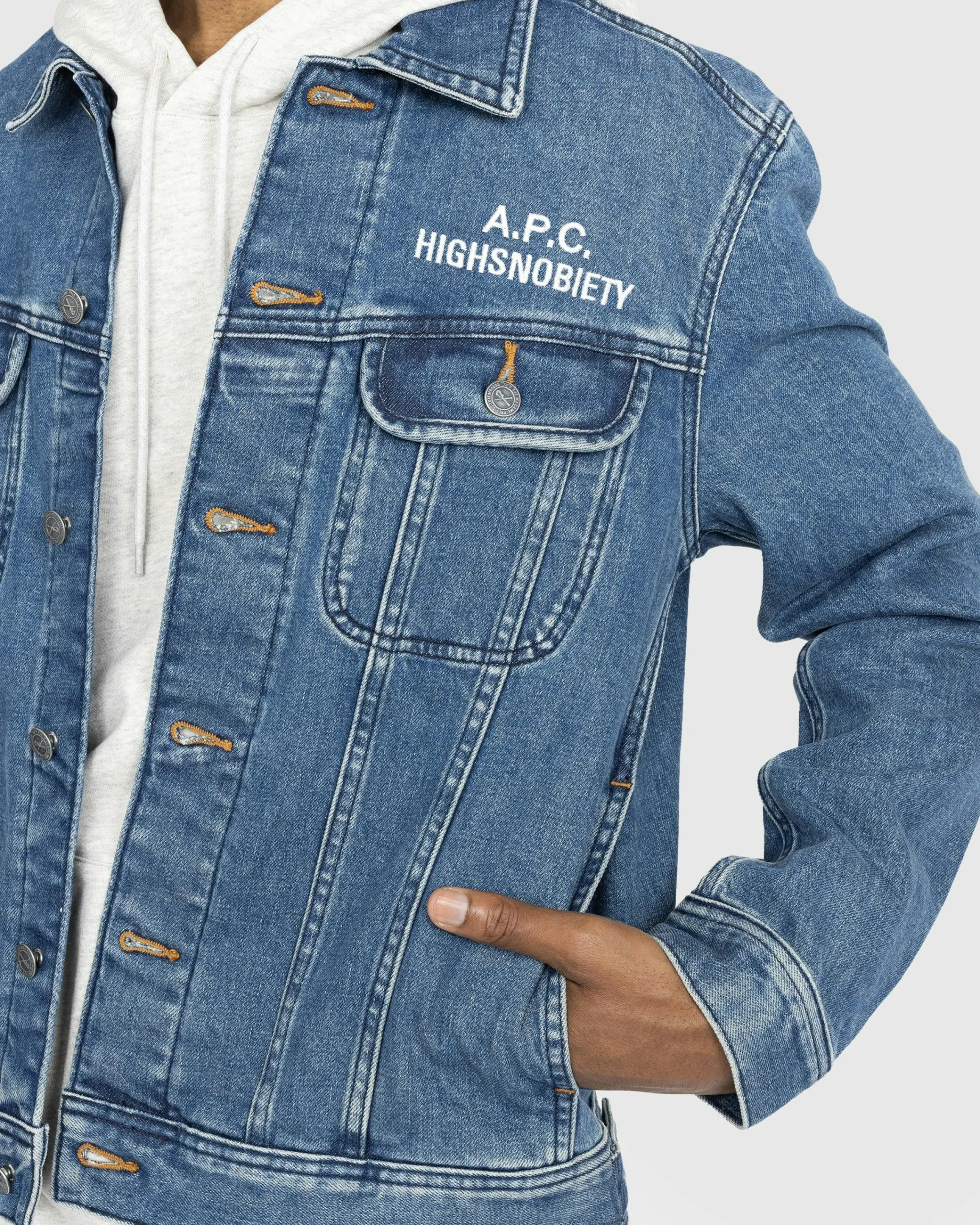A.P.C. Neu York Jean Jacket- Outerwear