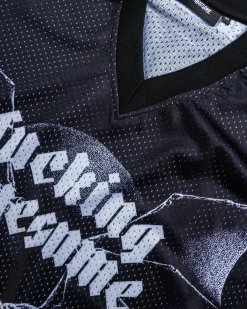 Fucking Awesome Nightmare Hockey Jersey- Tops