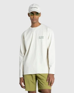 Highsnobiety Not In Paris Long Sleeve Off White- Tops