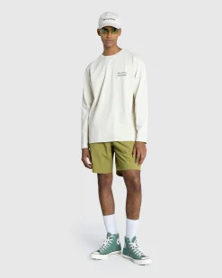 Highsnobiety Not In Paris Long Sleeve Off White- Tops