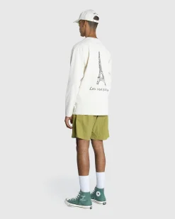 Highsnobiety Not In Paris Long Sleeve Off White- Tops