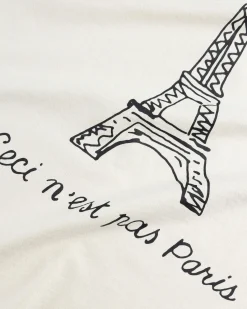 Highsnobiety Not In Paris Long Sleeve Off White- Tops