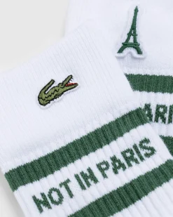 Lacoste Not In Paris Socks /Green- Socks