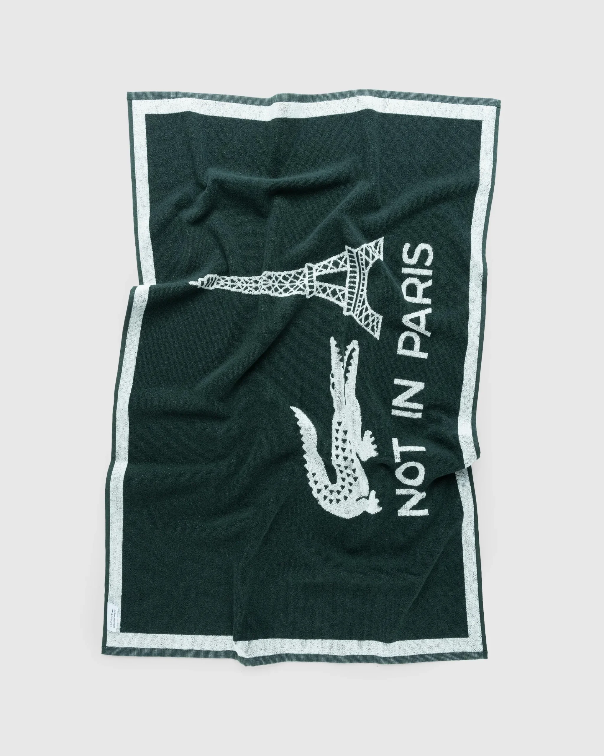 Lacoste Not In Paris Towel- Textiles