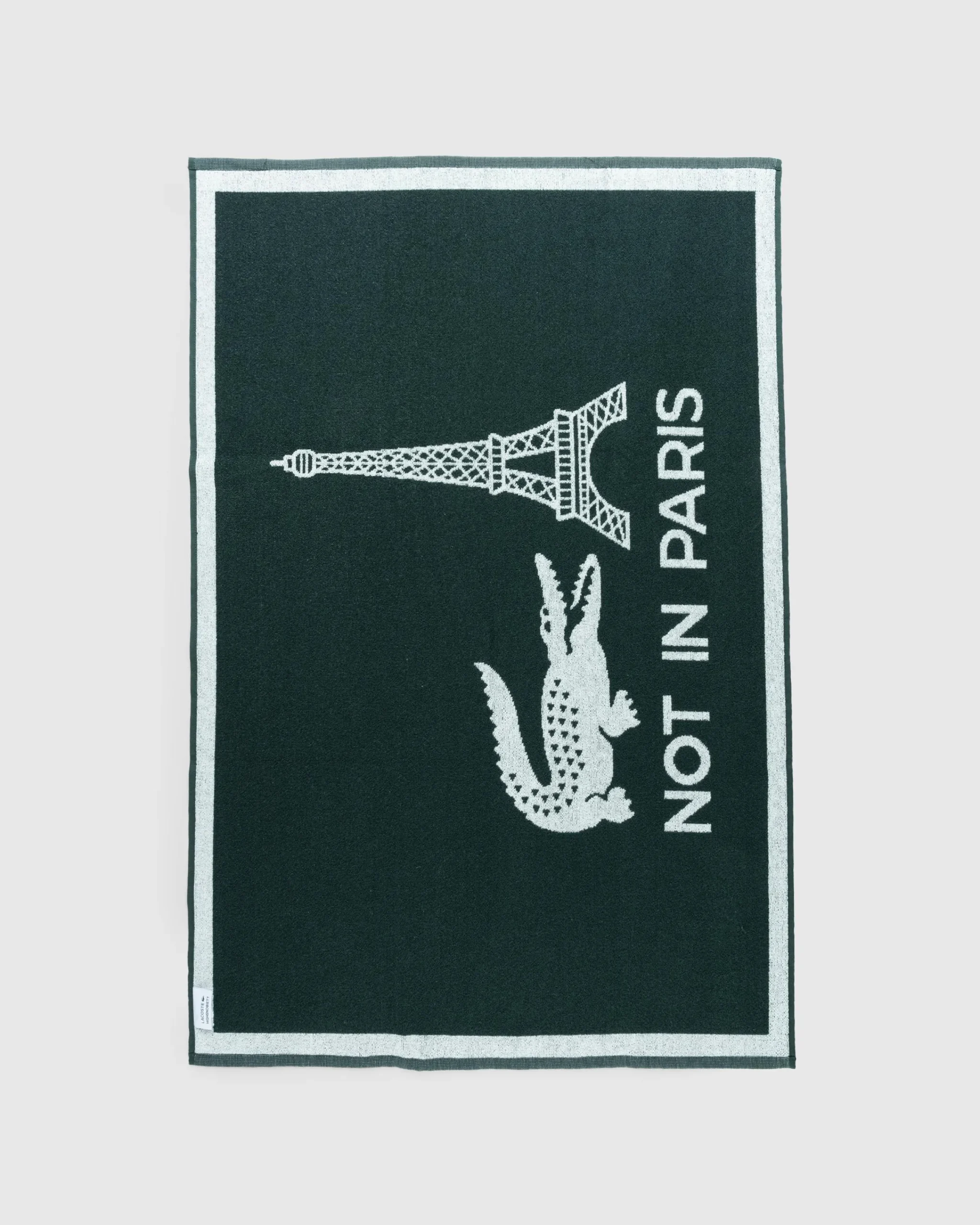Lacoste Not In Paris Towel- Textiles