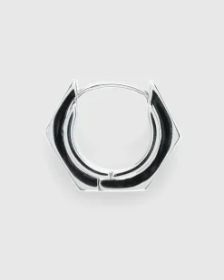 Maison Margiela Nut Earring Palladio Burattato- Jewelry