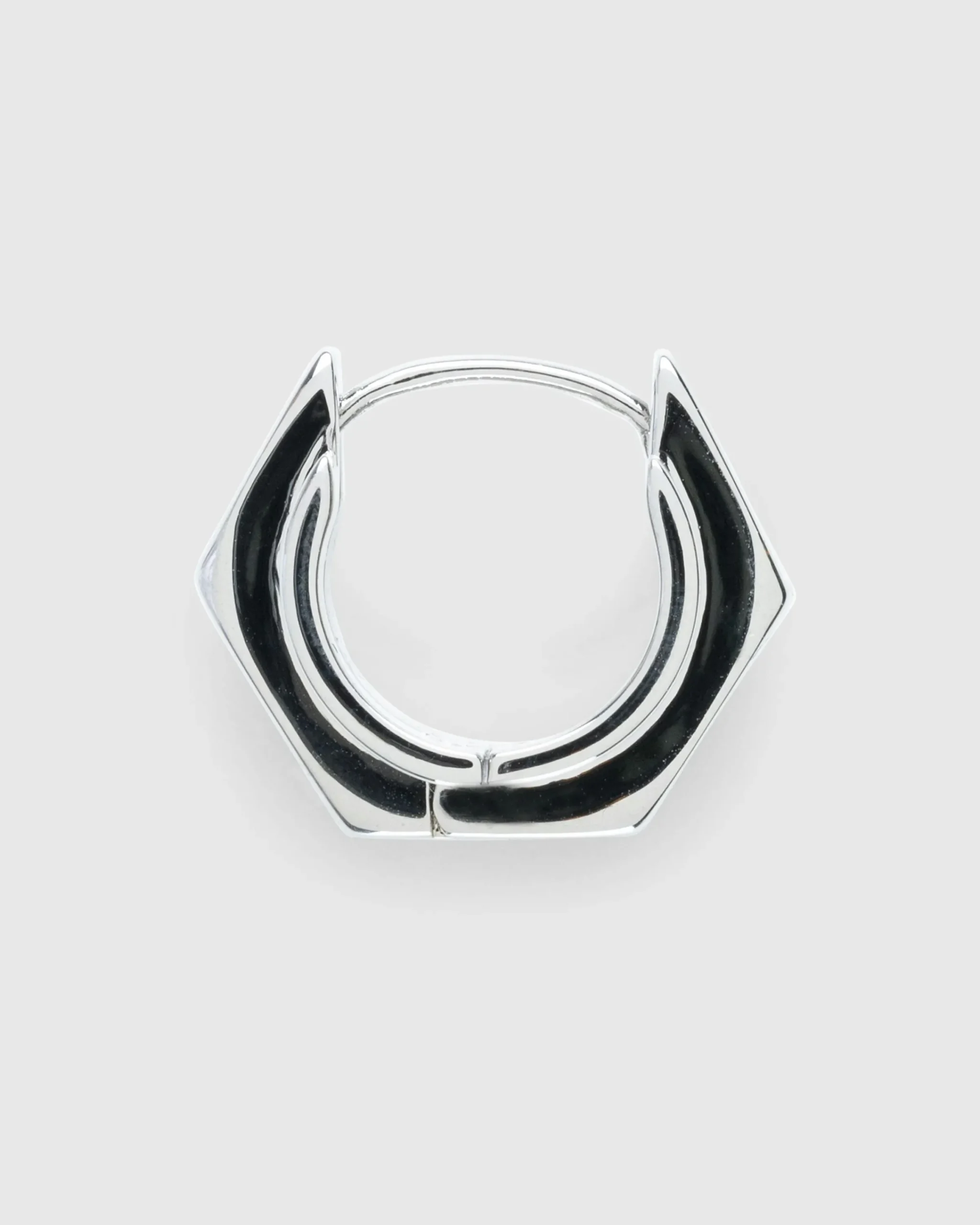 Maison Margiela Nut Earring Palladio Burattato- Jewelry