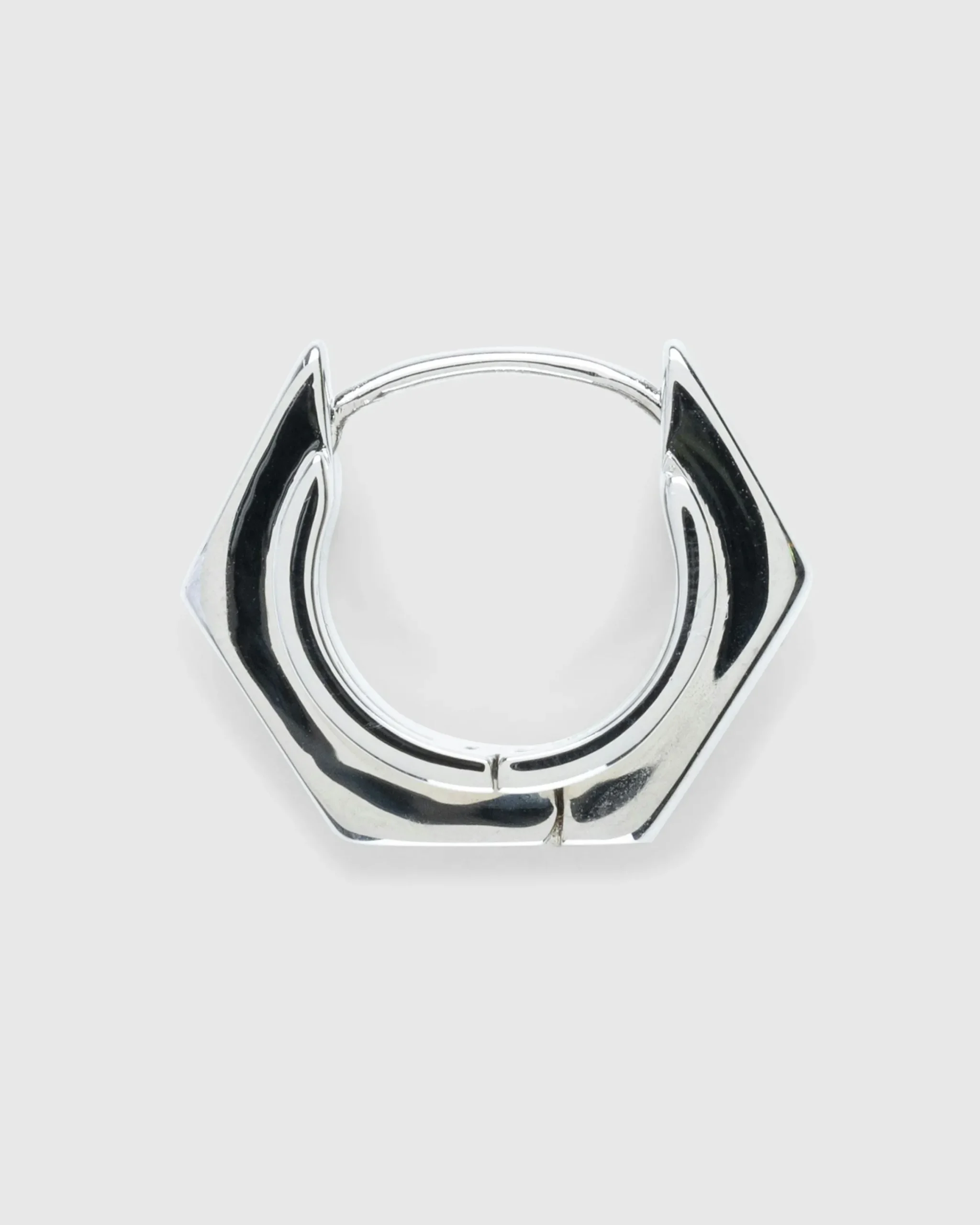 Maison Margiela Nut Earring Palladio Burattato- Jewelry