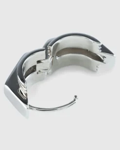 Maison Margiela Nut Earring Palladio Burattato- Jewelry