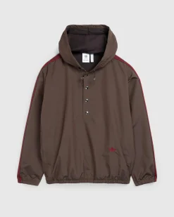 adidas Nylon Anorak Brown- Outerwear