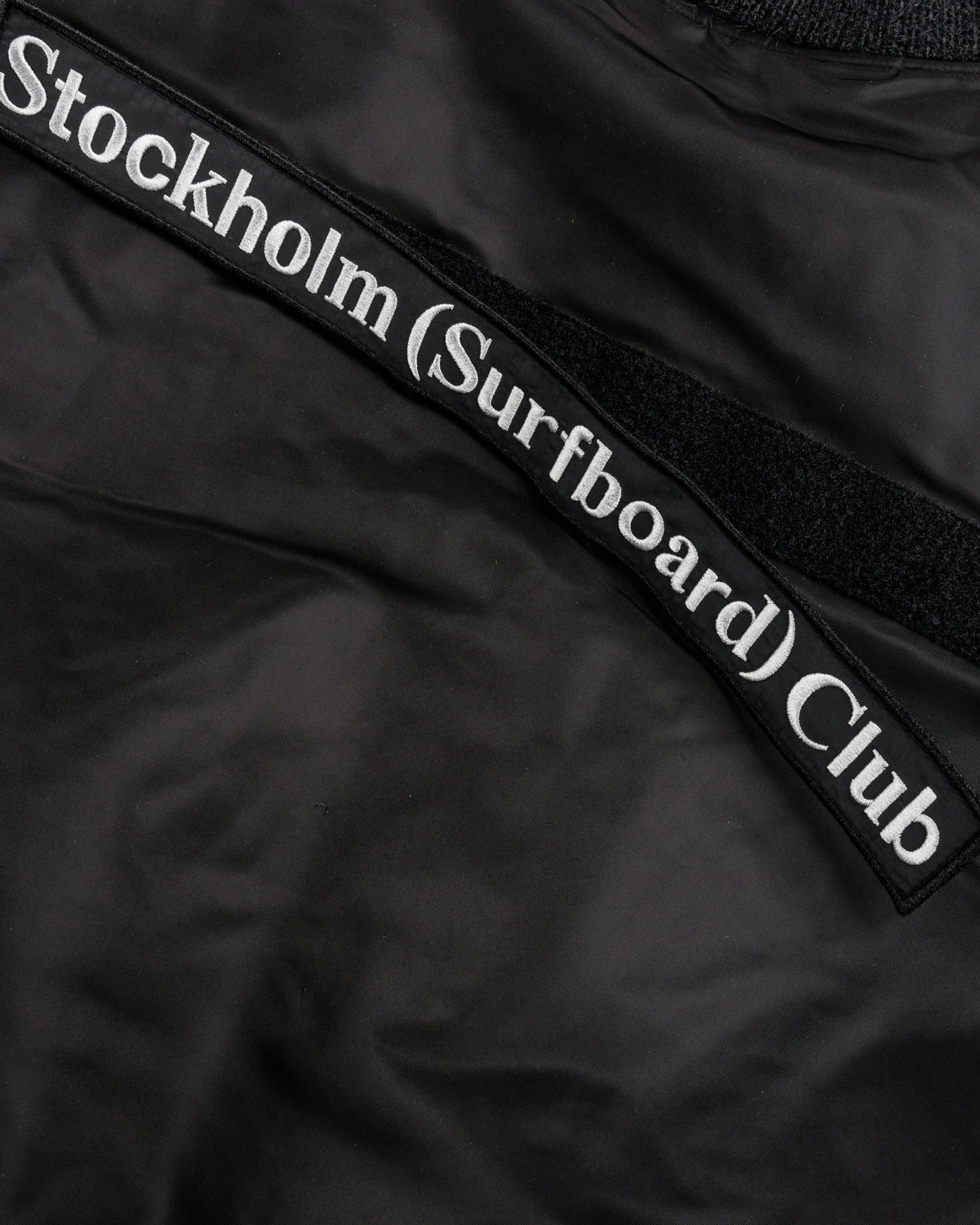 Stockholm Surfboard Club Nylon Bomber Jacket- Outerwear