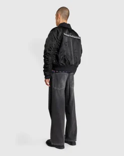 Stockholm Surfboard Club Nylon Bomber Jacket- Outerwear