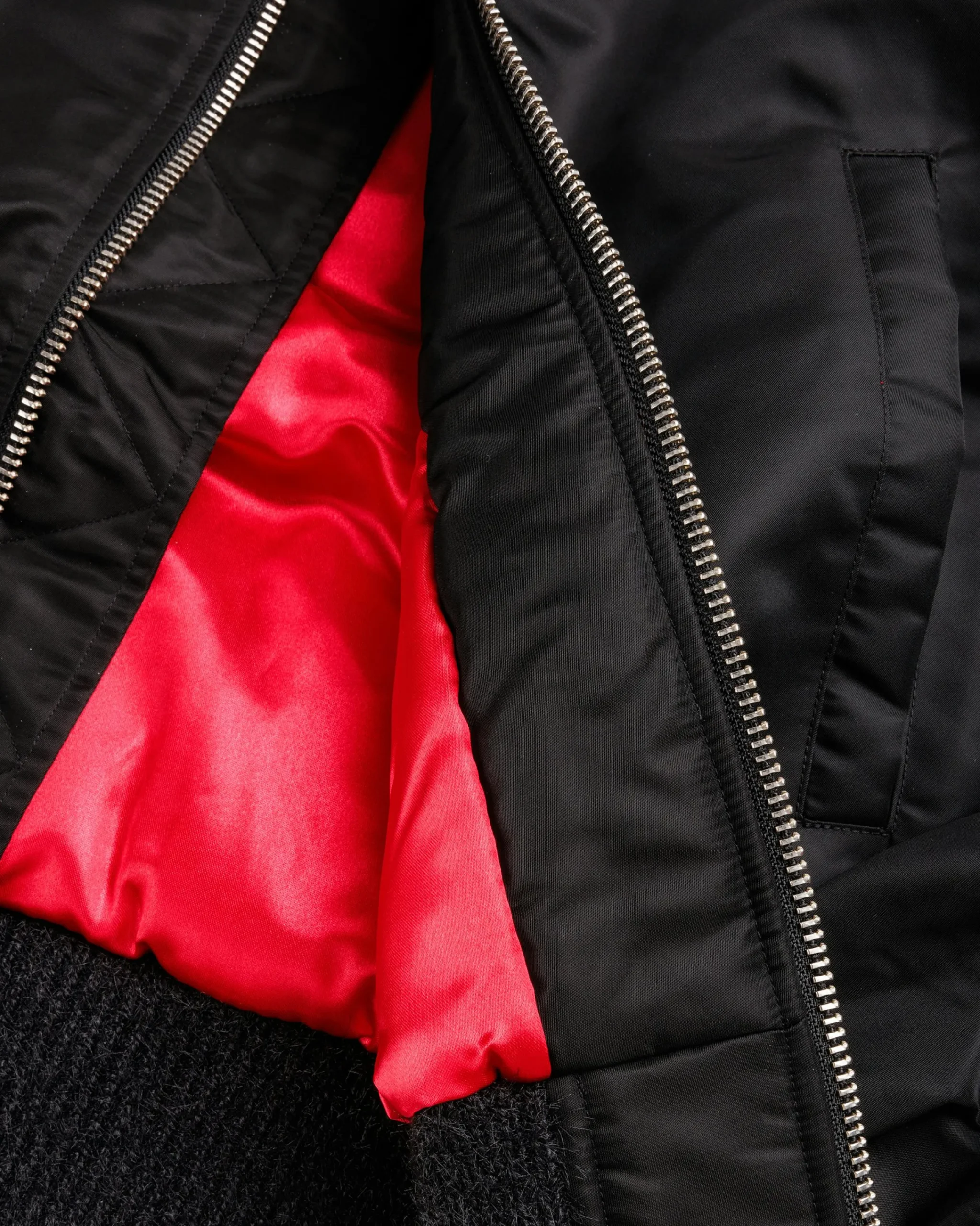 Stockholm Surfboard Club Nylon Bomber Jacket- Outerwear
