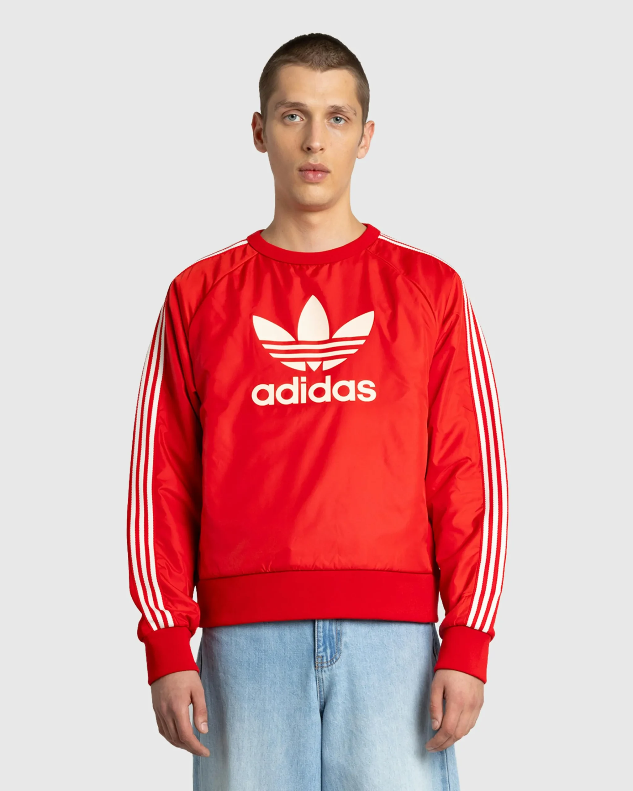 adidas Nylon Crew Red- Sweats