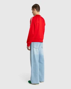 adidas Nylon Crew Red- Sweats