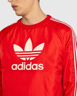 adidas Nylon Crew Red- Sweats