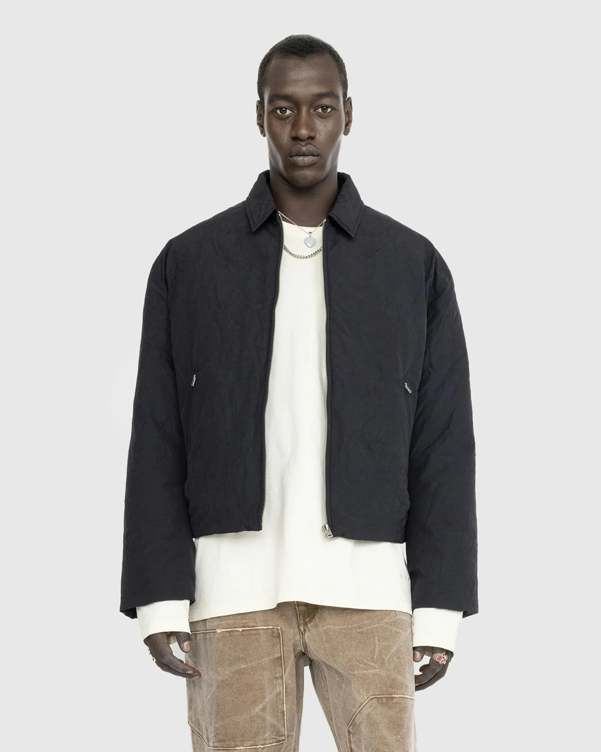 Acne Studios Nylon Jacket- Outerwear