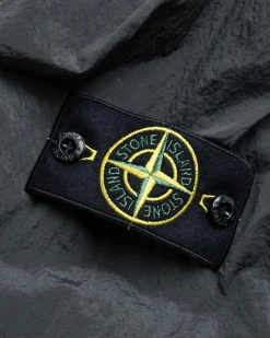 Stone Island Nylon Metal Overshirt Lead Grey- Shirts