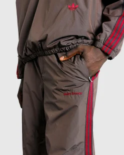 adidas Nylon Track Pant Brown- Pants