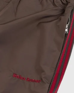 adidas Nylon Track Pant Brown- Pants