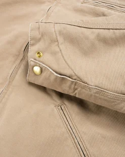 Carhartt WIP OG Detroit Jacket Peanut/Black/Aged Canvas- Outerwear