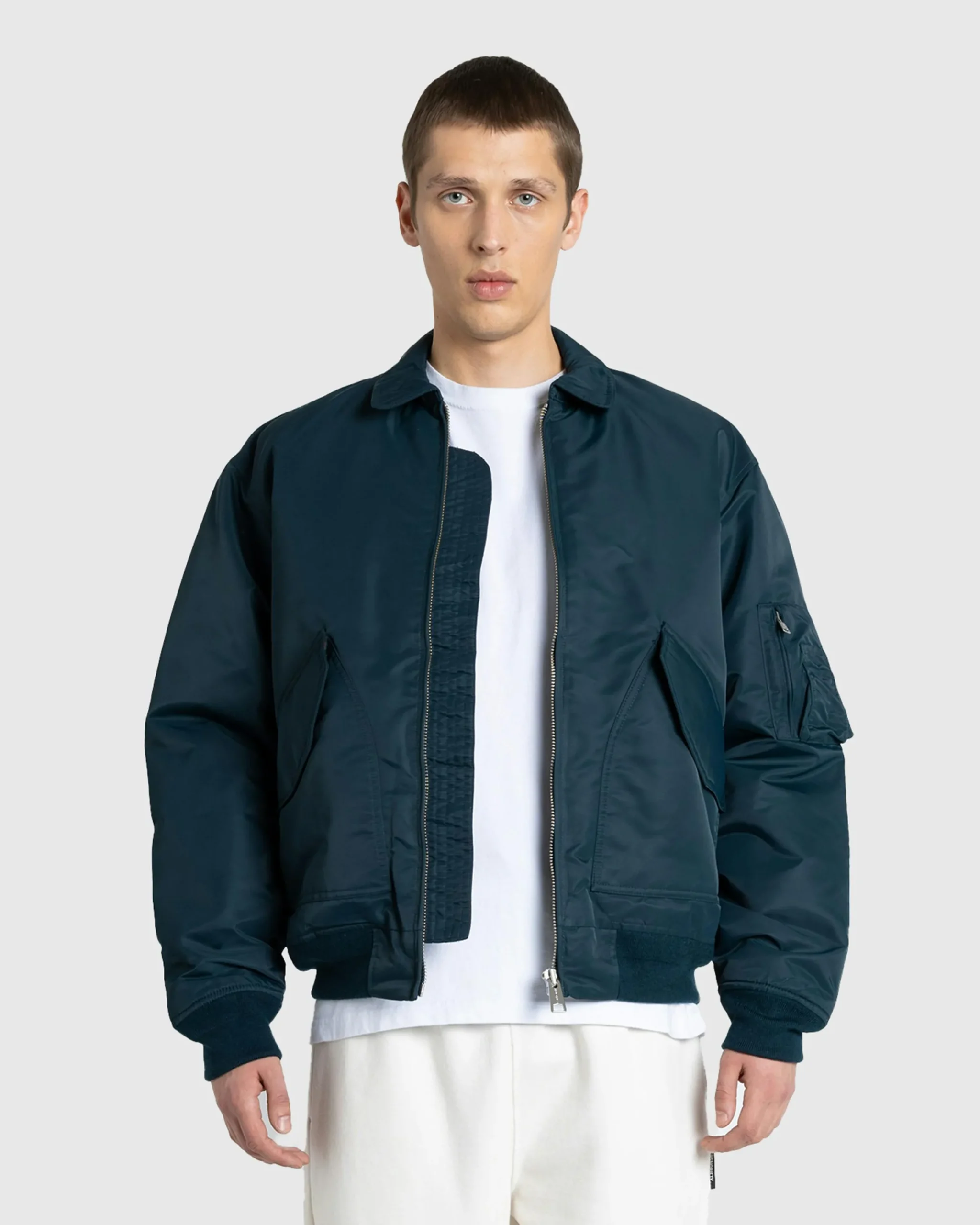 Carhartt WIP Olten Bomber Duck Blue/Turmeric- Outerwear