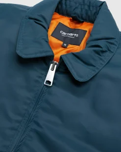 Carhartt WIP Olten Bomber Duck Blue/Turmeric- Outerwear