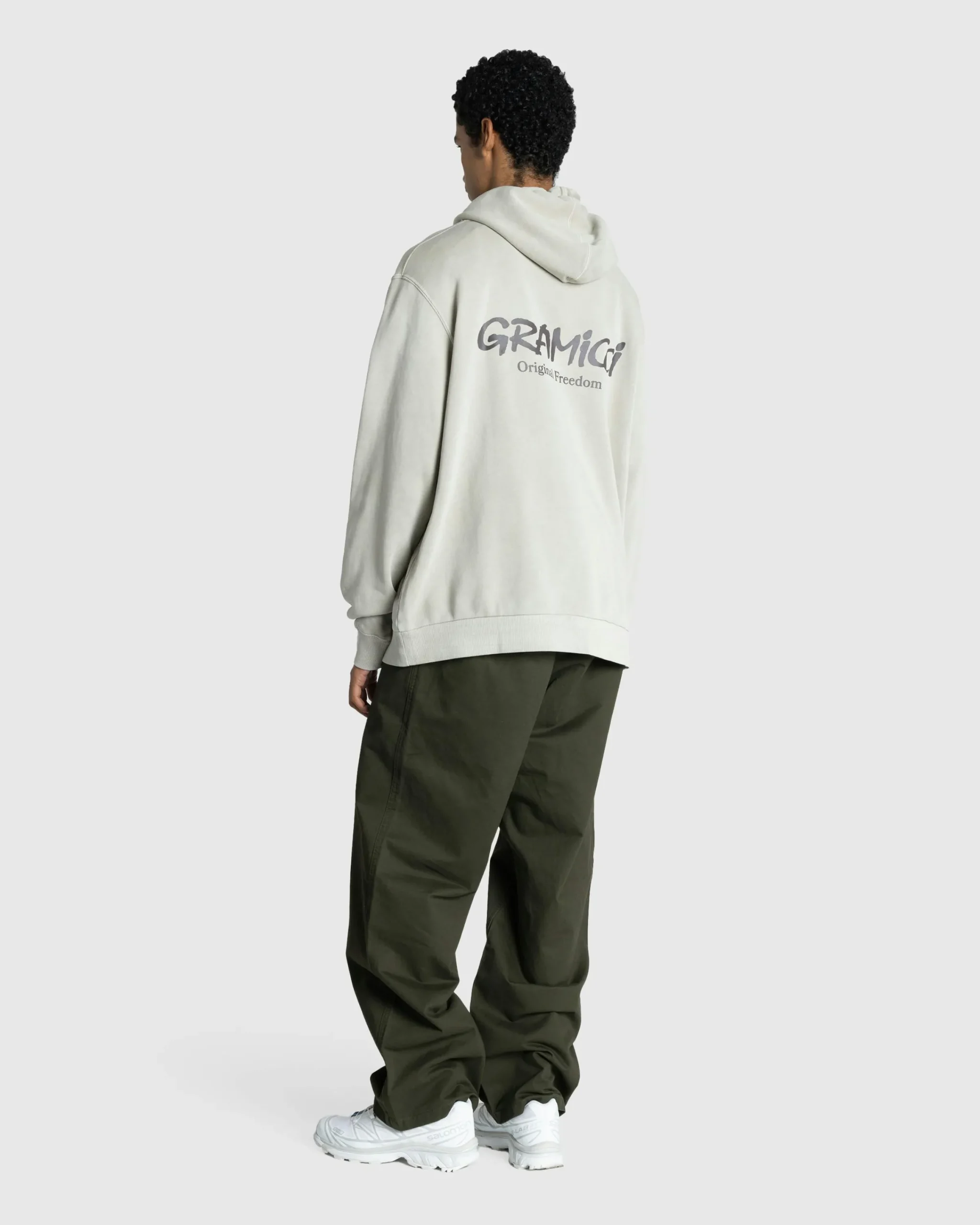 Gramicci Original Freedom Hooded Sweatshirt Pigment Oat- Sweats