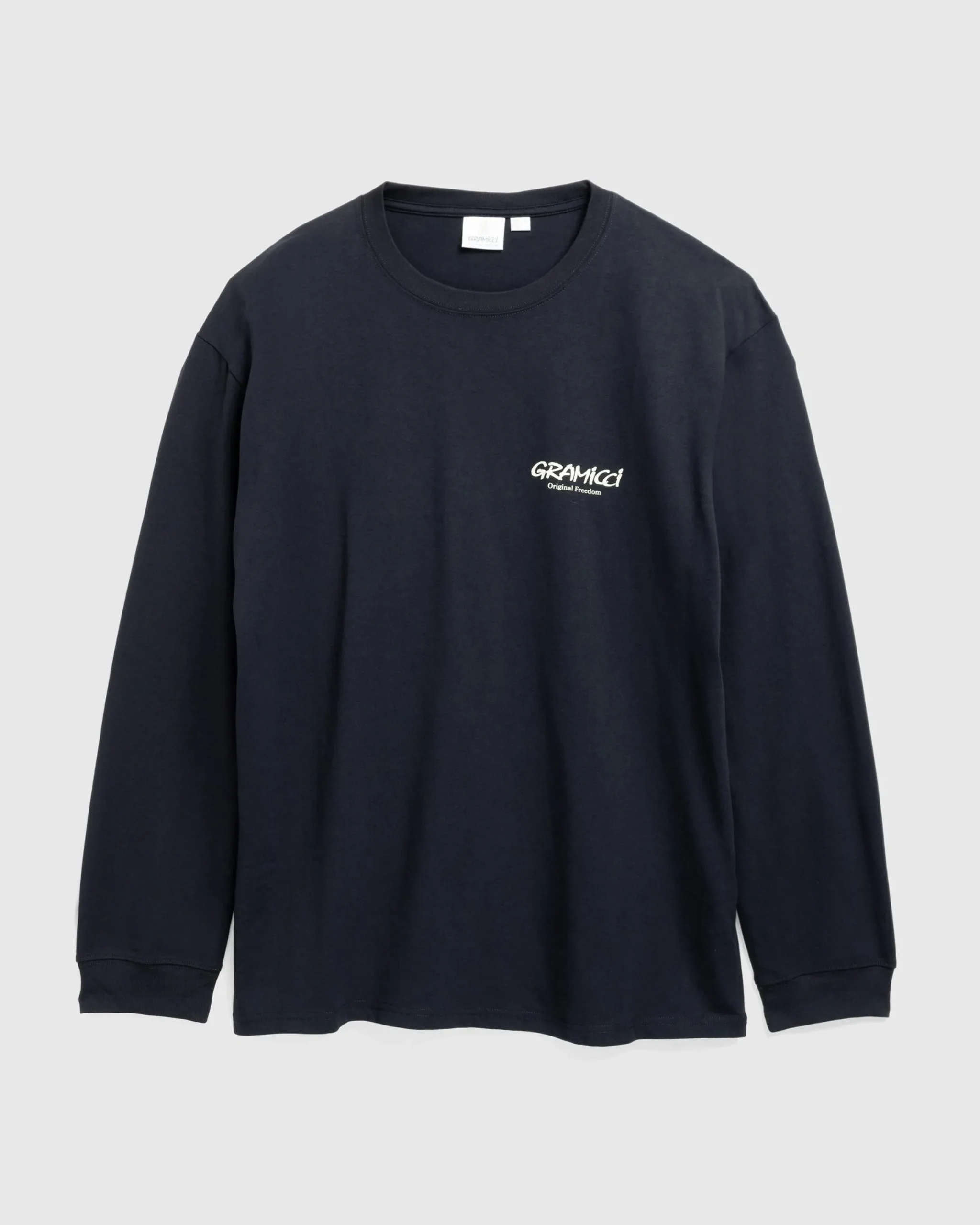 Gramicci Original Freedom L/S Tee Vintage Black- Tops