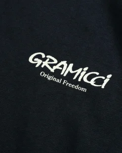Gramicci Original Freedom L/S Tee Vintage Black- Tops