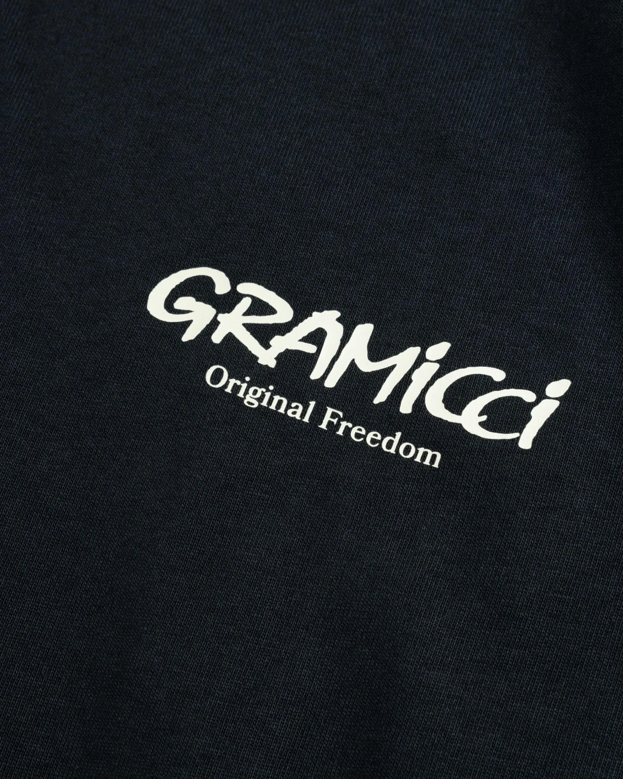 Gramicci Original Freedom L/S Tee Vintage Black- Tops