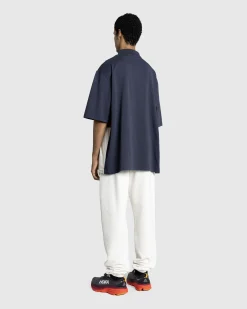 Martine Rose Oversized Paneled Polo- Tops