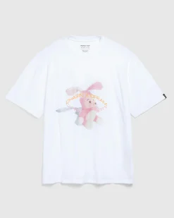 Martine Rose Oversized S/S T-Shirt White/Noisy Bunny- Tops