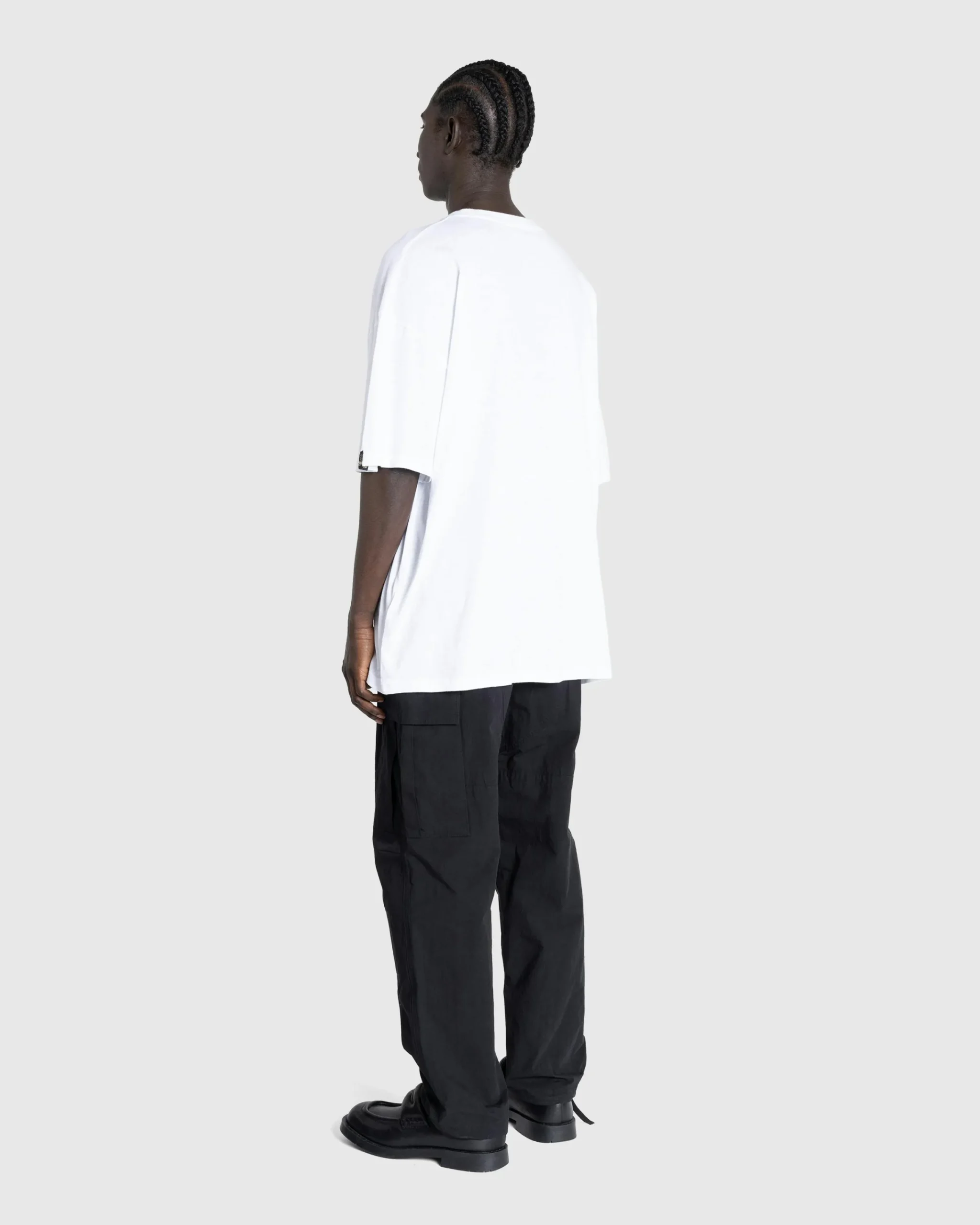Martine Rose Oversized S/S T-Shirt White/Noisy Bunny- Tops