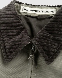 Meta Campania Collective Owen Zip-Up Jacket Weimaraner Grey- Outerwear