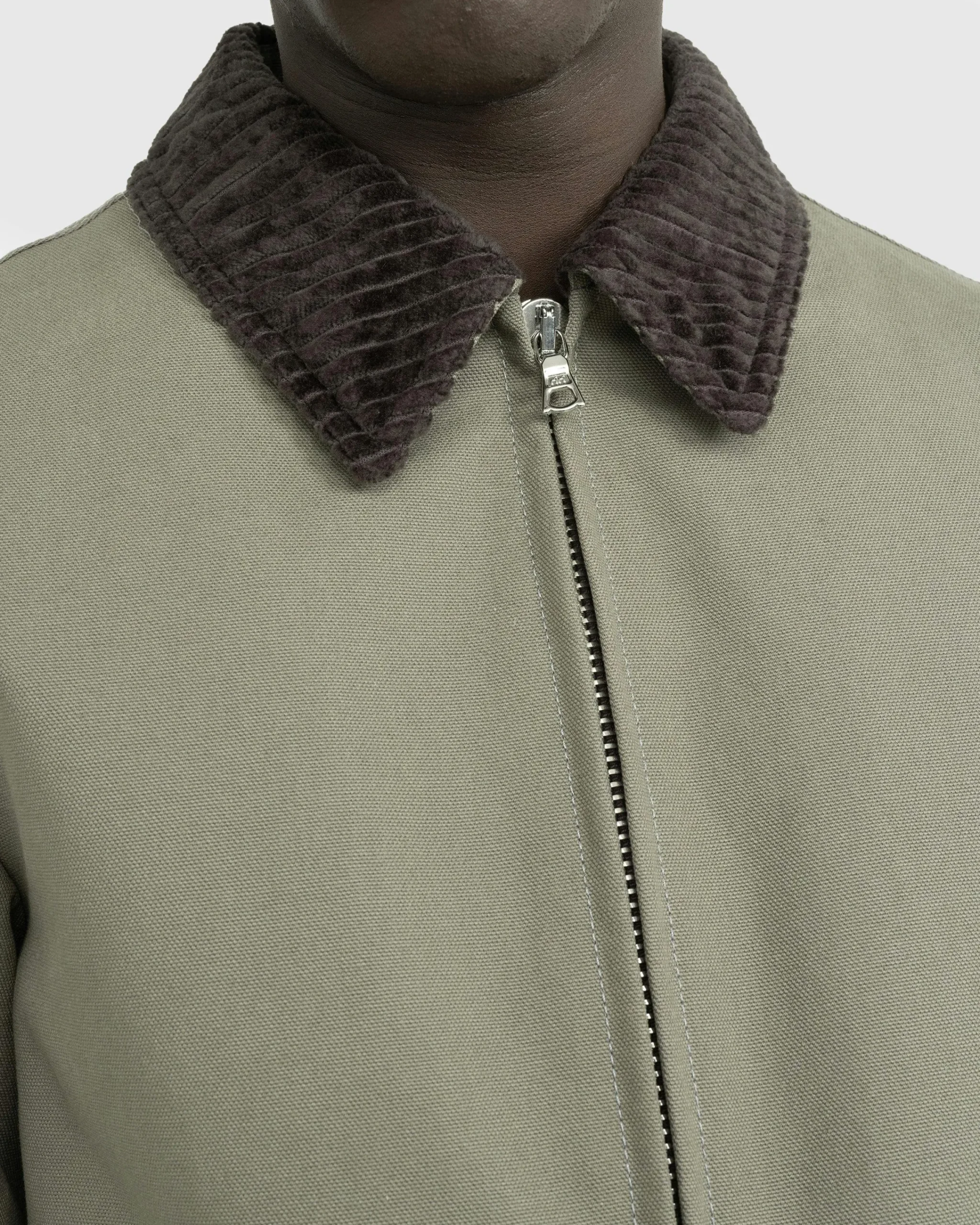 Meta Campania Collective Owen Zip-Up Jacket Weimaraner Grey- Outerwear